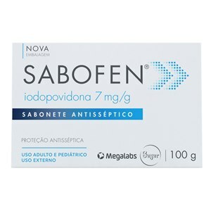 IODOPOVIDONA - SABONETE SABOFEN 100G