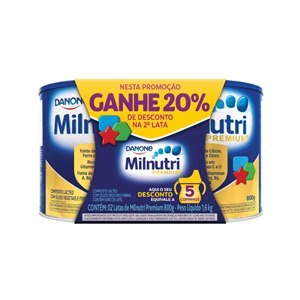 Pack Milnutri Desconto 30% Na 2° Lata 800G Cada
