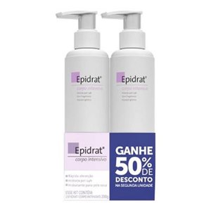 Epidrat Corpo Intensivo 2 Frascos 200G Kit 2 Unidade 50 % Desconto