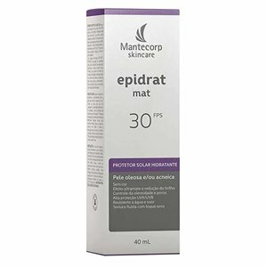 EPIDRAT MAT HIDRATANTE FACIAL FPS 30 SEM COR 40ML