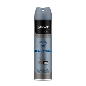 Desodorante Antitranspirante Aerossol Above Men Elements Hurricane 48H 150Ml