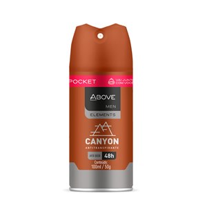 Desodorante Above Pocket Elements Canyon Men 100Ml  