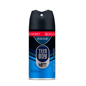 Desodorante Aerossol Above Pocket Teen Boy 100Ml