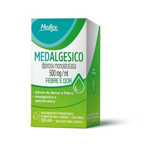 Dipirona Medalgésico 500Mg/Ml Gotas 10Ml