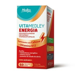 Vitamedley Energia 60 Cápsulas