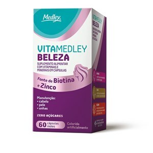 Vitamedley Beleza 60 Cápsulas