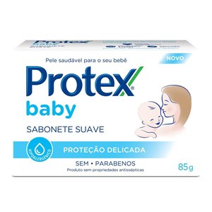 Sabonete Em Barra Protex Baby Proteção Delicada 85G