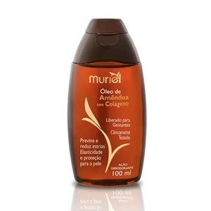 Óleo Corporal De Amêndoa Com Colágeno Muriel 100Ml