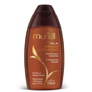 Óleo Corporal De Amêndoa Com Colágeno Muriel 100Ml