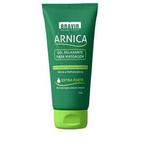 Gel Arnica Massagem Bravir 120G