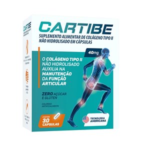 Cartibe Colágeno Tipo Il 40Mg 30 Cápsulas