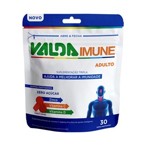 Valda Imune Adulto Goma De Mascar Sachê 50G
