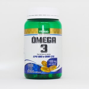 Ômega 3 1000Mg Vitalab 120 Cápsulas