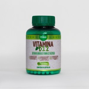 Vitamina B12 9,9Mcg Vitalab 30 Cápsulas