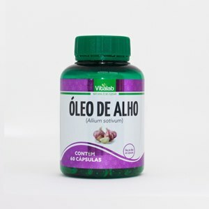 Óleo De Alho 250Mg Vitalab 60 Cápsulas