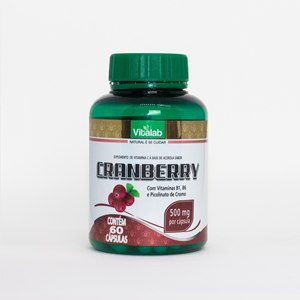 Cranberry 500Mg Vitalab 60 Cápsulas