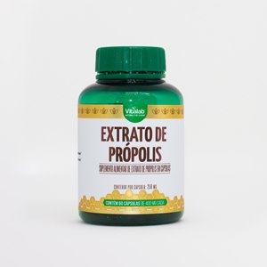 Extrato De Própolis 250Mg Vitalab 60 Cápsulas