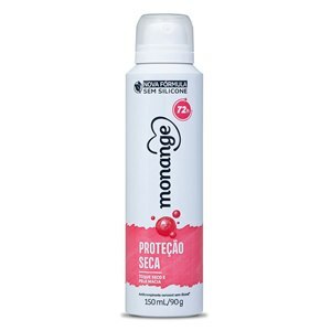 DESODORANTE AEROSOL MONANGE PROTEÇÃO SECA 150ML