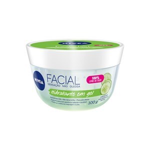 Creme Facial Nivea Gel Ácido Hialurônico E Pepino 100G