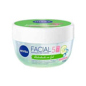 CREME FACIAL NIVEA GEL ÁCIDO HIALURÔNICO E PEPINO 100G