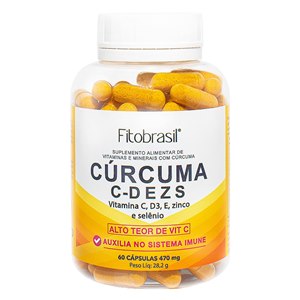 Curcuma + C, D, E, Z E Sel 60 Caps