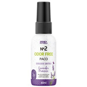 Bloqueador De Odores Paco Nº 2 Odor Free Lavanda Spray 60Ml Sidney Oliveira