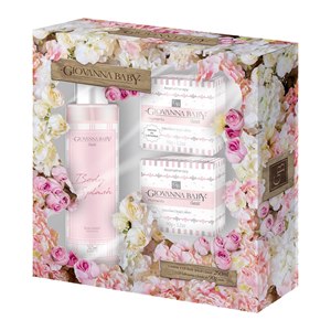 Giovanna Baby Kit Flores Body Splash E Sabonetes