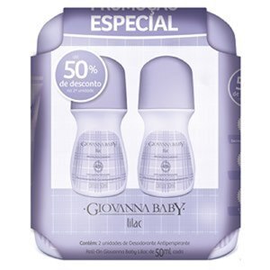 PACK GIOVANNA BABY ROLL ON LILAC 