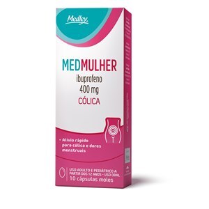 Ibuprofeno - Medmulher 400Mg 10 Cápsulas