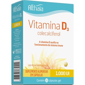 Vitamina D Althaia 1.000Ui 30 Cápsulas 