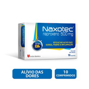 Naproxeno - Naxotec 500Mg 10 Comprimidos