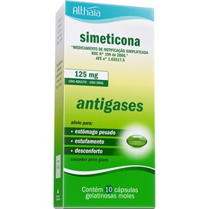 Simeticona 125Mg 10 Cápsulas Gelatinosas Althaia (Luftal-Bms)    