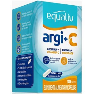 Arginina + Vitamina C - Argi C Equaliv 30 Cápsulas