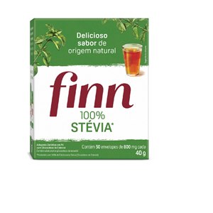 Finn Stevia Pó 50 Sachês