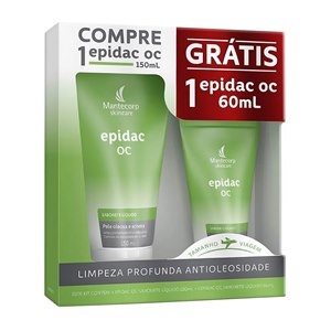 Sabonete Líquido Kit Epidac Oc 150Ml + Epidac Oc 60Ml