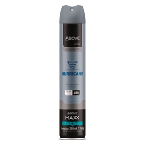 Desodorante Antitranspirante Aerossol Above Men Maxx Elements Hurricane 48H 250Ml