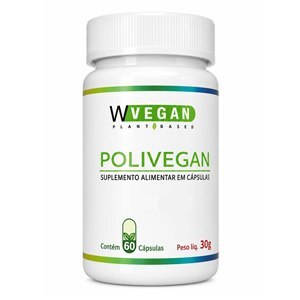 Polivitamínico Polivegan Az Wvegan 60 Cápsulas