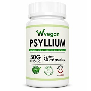 Psyllium Wvegan 60 Cápsulas