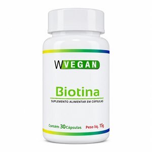 Biotina Wvegan 30 Cápsulas