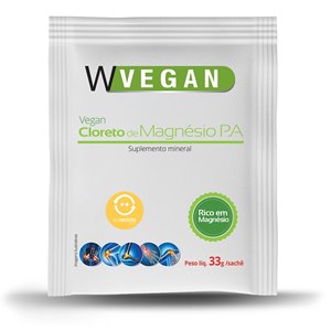 Magnésio P.A. Cloreto Wvegan Sachê 33G