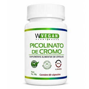 Picolinato De Cromo 35mcg Wvegan 60 Cápsulas