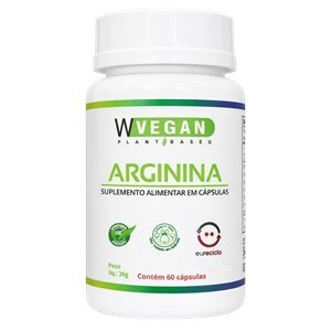Arginina Wvegan 60 Cápsulas