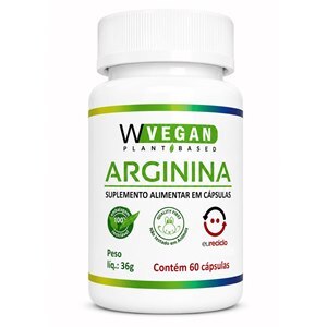 Arginina Wvegan 60 Cápsulas