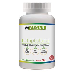 Triptofano Wvegan 60 Cápsulas