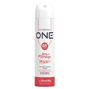 Desodorante Antitranspirante Aerossol One Above Women Lírio E Morango 48h 150ml