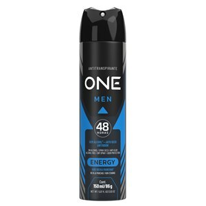 Desodorante Antitranspirante Aerossol One Above Men Energy 48h 150ml