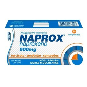 Naproxeno - Naprox 500Mg 10 Comprimidos