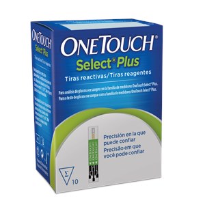 Tiras Onetouch Select Plus 10 Unidades