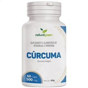 Cúrcuma 500mg Naturalgreen 60 Cápsulas