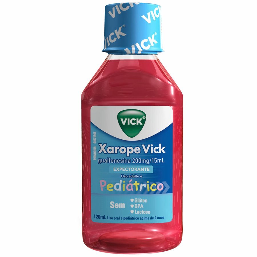 VICK 44E XAROPE 120ML (ADULTO E PEDIÁTRICO ACIMA DE 6 ANOS) - Ultrafarma